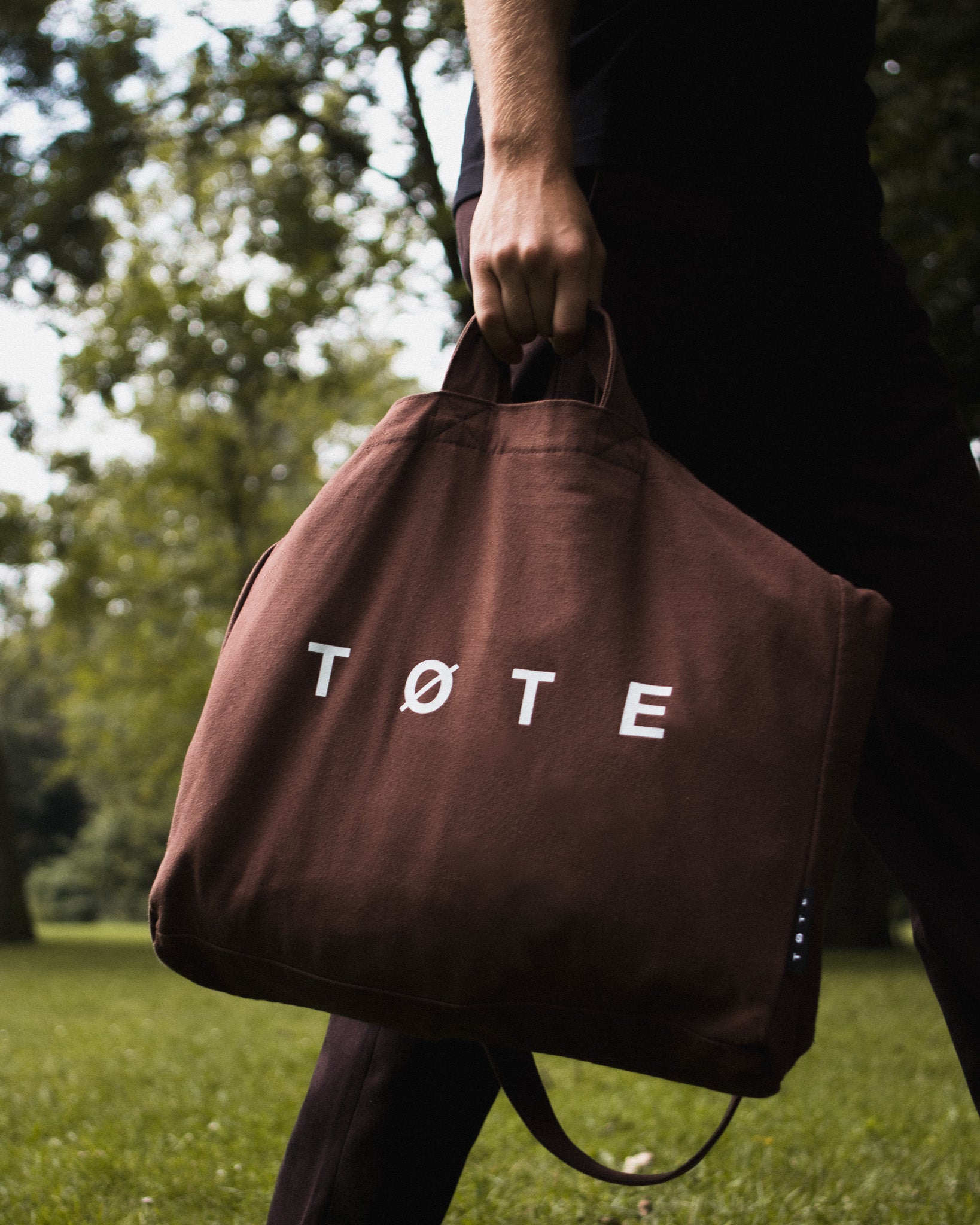 Brown TØTE Bag-tote bag-TØTE