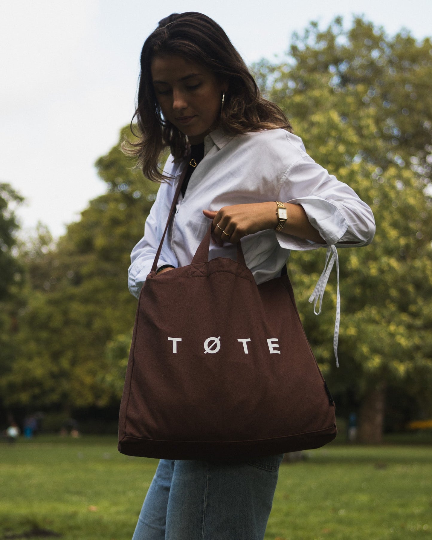 Brown TØTE Bag-tote bag-TØTE