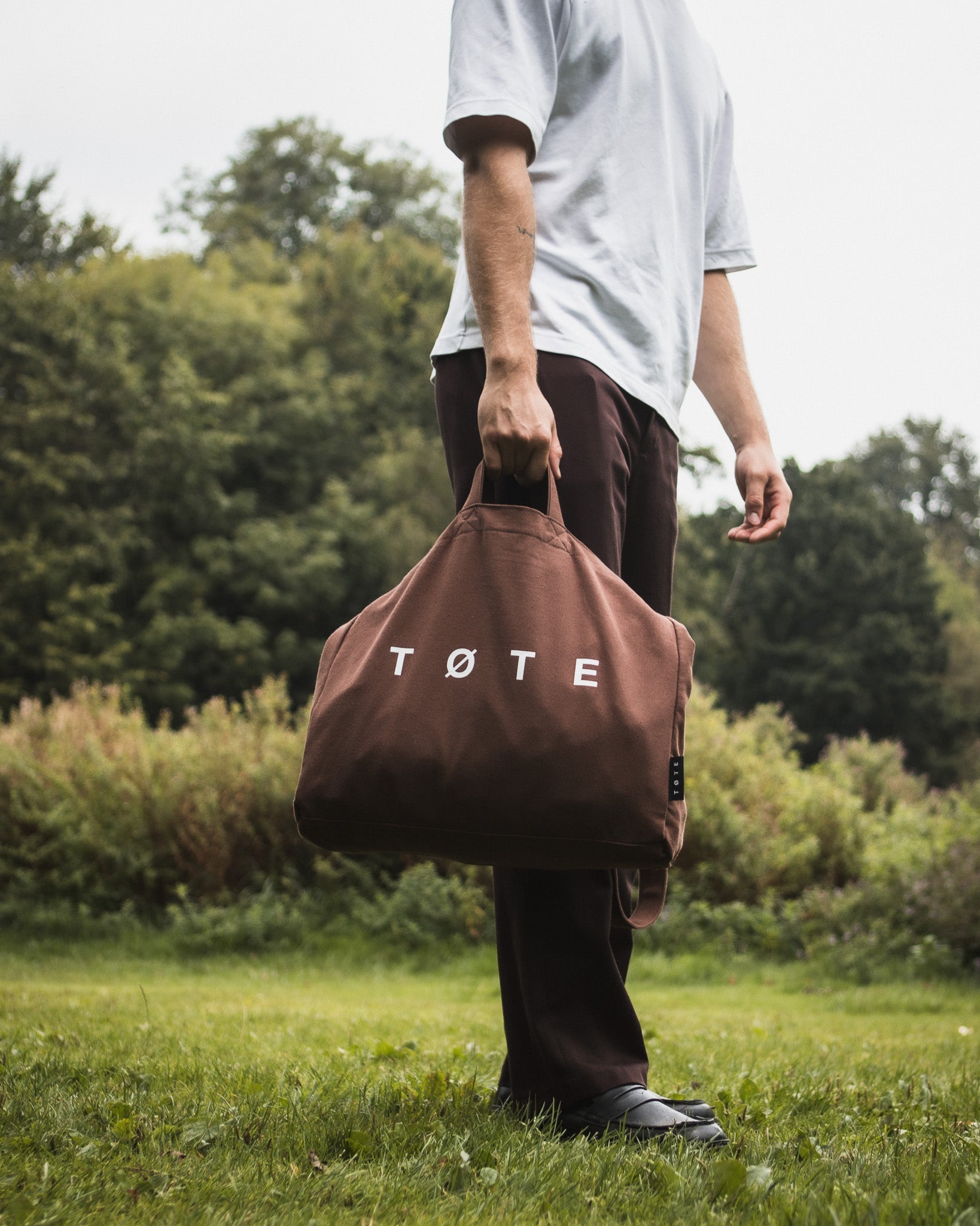 Brown TØTE Bag-tote bag-TØTE