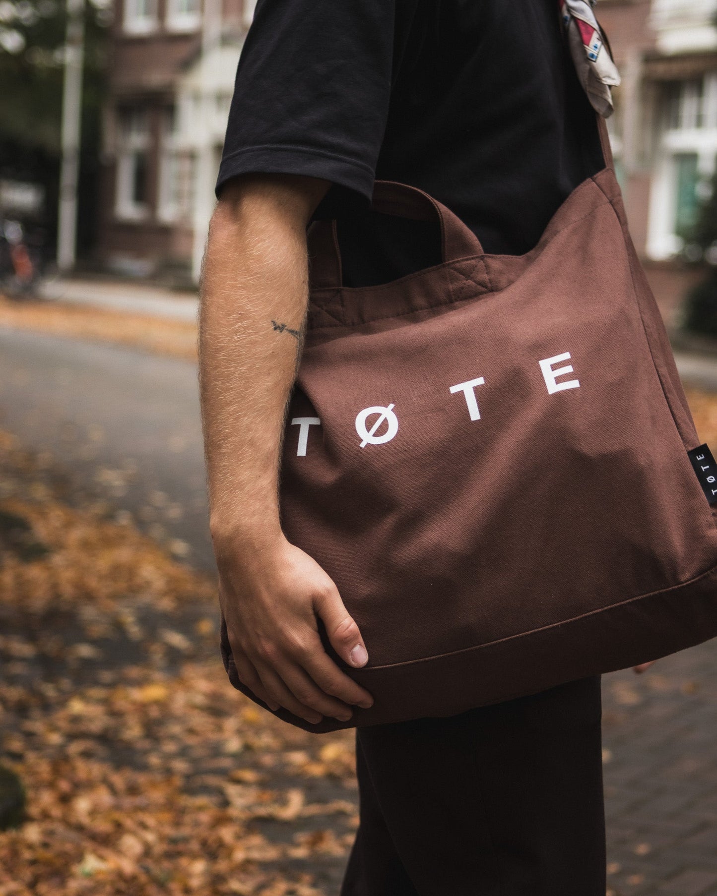 Brown TØTE Bag-tote bag-TØTE