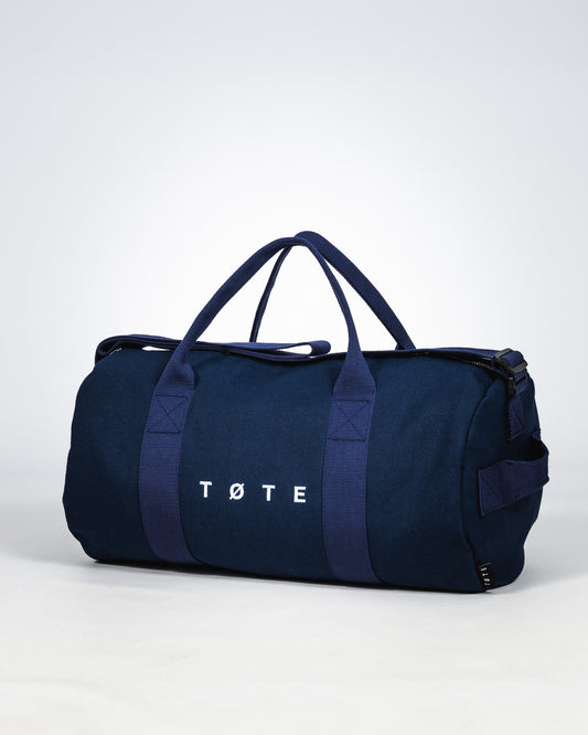 Navy Blue Duffel Bag