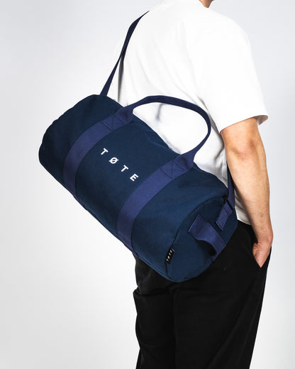 Navy Blue Duffel Bag