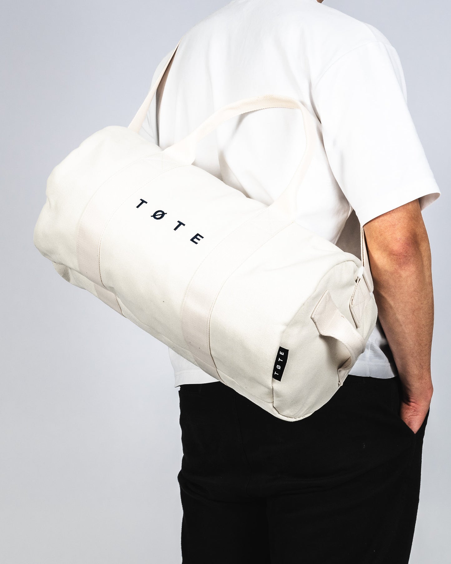 Off White Duffel Bag