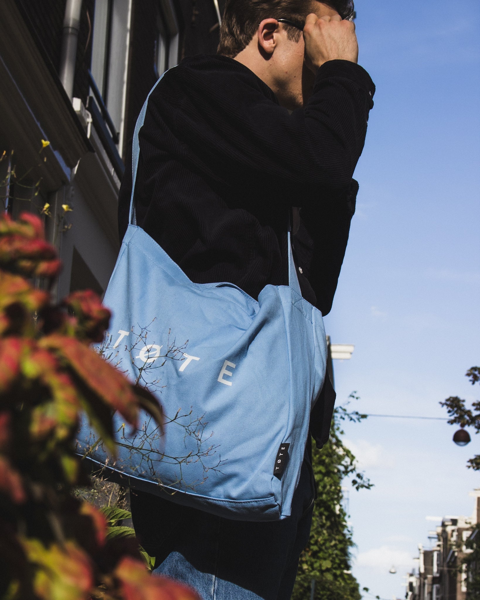 Light Blue TØTE Bag-tote bag-TØTE