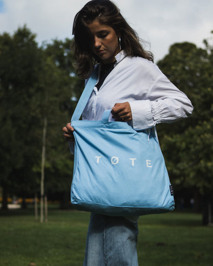 Light Blue TØTE Bag-tote bag-TØTE