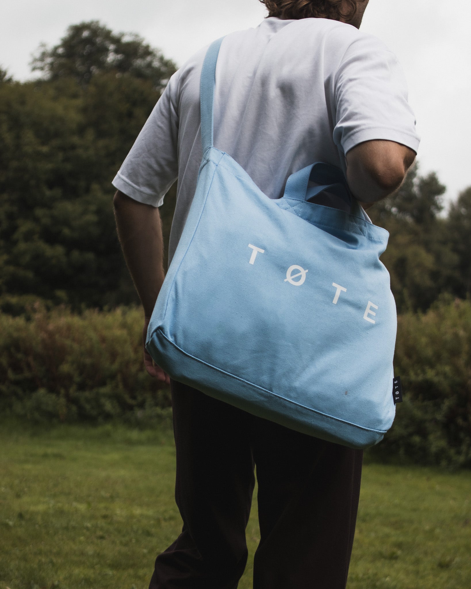 Light Blue TØTE Bag-tote bag-TØTE