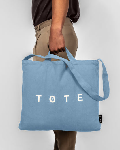 Light Blue TØTE Bag-tote bag-TØTE