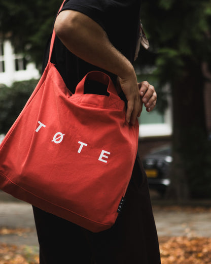 Washed Orange TØTE Bag-tote bag-TØTE