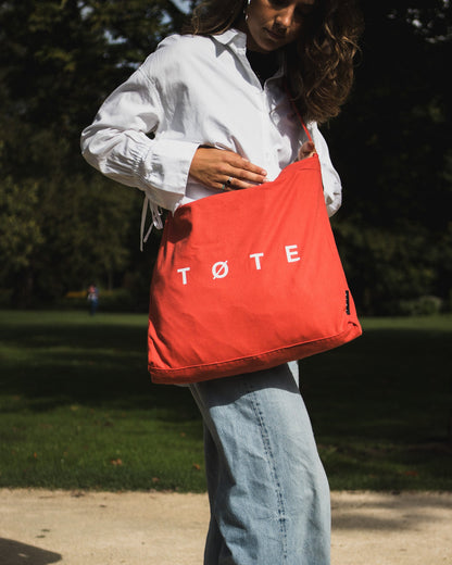 Washed Orange TØTE Bag-tote bag-TØTE